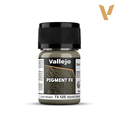 Vallejo Pigments Loam Brown 35ml