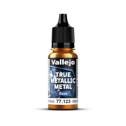 Vallejo True Metallic Metal: Base - Imperial Gold 18 ml