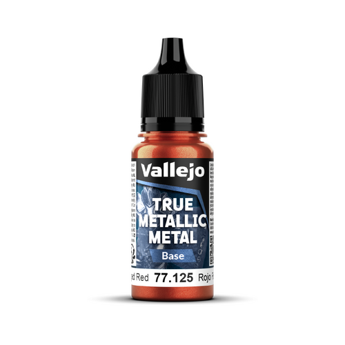 Vallejo True Metallic Metal: Base - Forged Red 18 ml