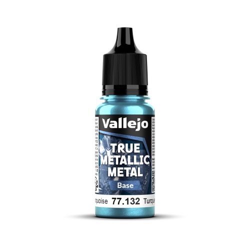 Vallejo True Metallic Metal: Base - Hydra Turquoise 18 ml