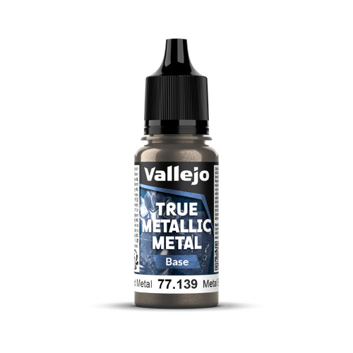 Vallejo True Metallic Metal: Base - Aged Metal 18 ml