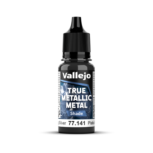 Vallejo True Metallic Metal: Shade - Sterling Silver 18 ml