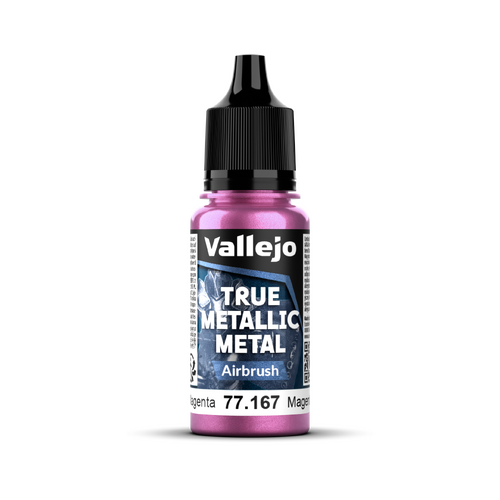 Vallejo True Metallic Metal: Airbrush - Crimson Magenta 18 ml