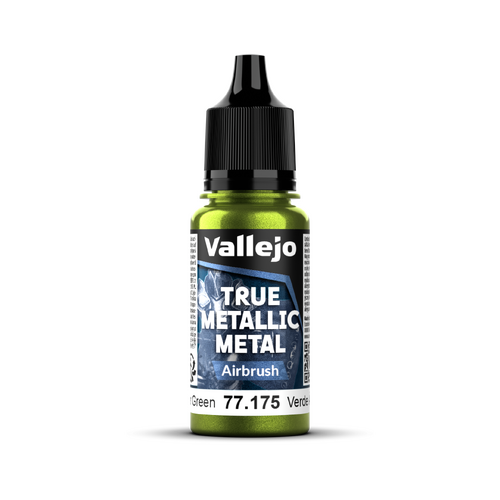 Vallejo True Metallic Metal: Airbrush - Amber Green 18 ml