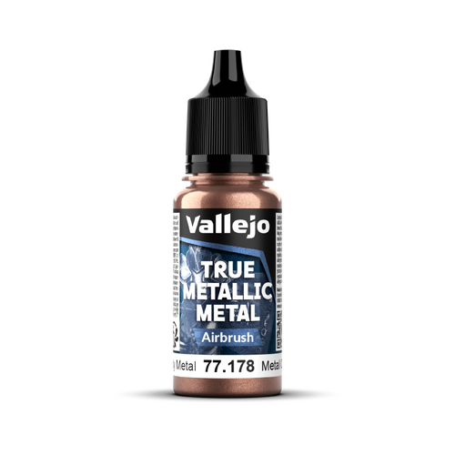 Vallejo True Metallic Metal: Airbrush - Rusty Metal 18 ml