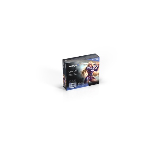 Vallejo True Metallic Metal Core Set - 60 Colour Paint Set
