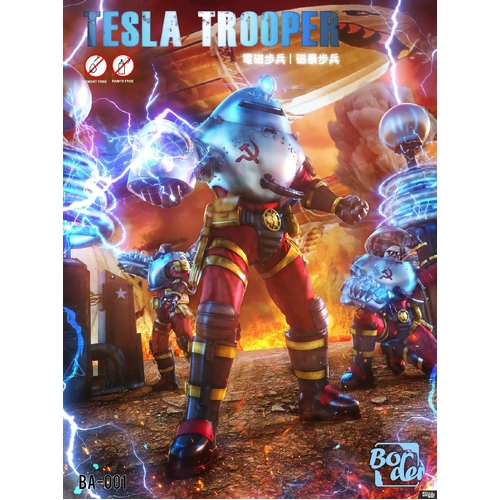 Border Model 1/12 Tesla Trooper Plastic Model Kit