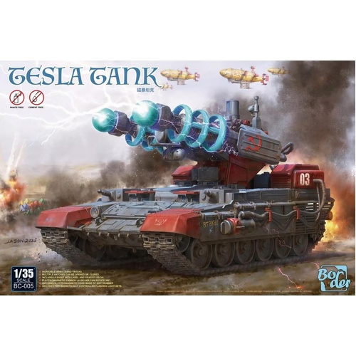 Border Model 1/35 Tesla Tank Plastic Model Kit
