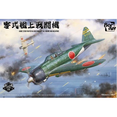 Border Model 1/35 A6M2 Zero Fighter Plastic Model Kit