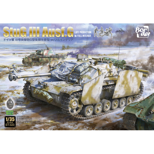 Border Model 1/35 Stug III Plastic Model Kit