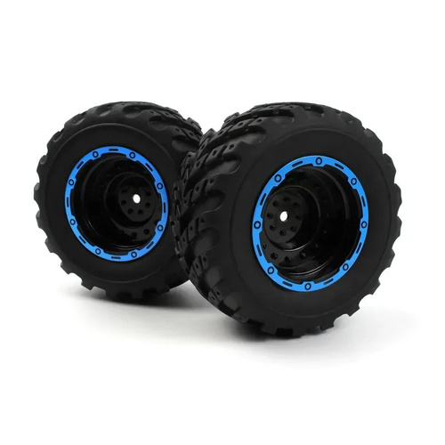 Blackzon Assembled Wheel & Tyre Set (2pcs)