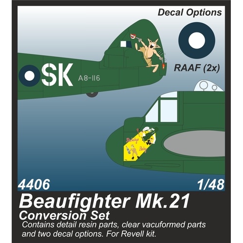 CMK 1/48 DAP Beaufighter Mk.21 Conversion Set