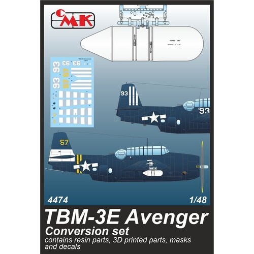 CMK 1/48 TBM-3E Avenger Conversion Set  / for Accurate/Academy kits