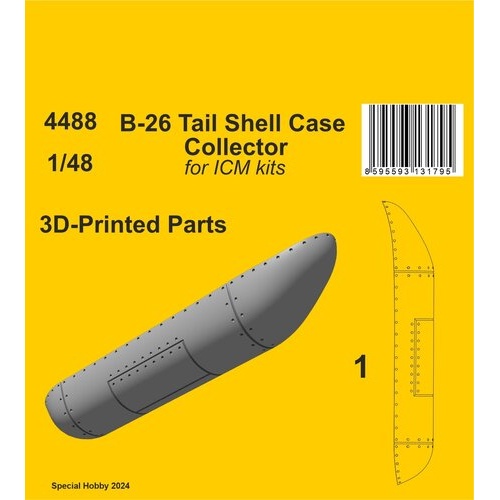 CMK 1/48 B-26 Tail Shell Case Collector  / for ICM kit