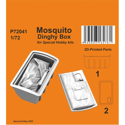 CMK 1/72 Mosquito Dinghy Box for Special Hobby kits