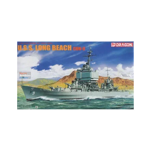 Cyber Hobby 1/700 U.S.S. Long Beach CGN-9 Plastic Model Kit [7091]