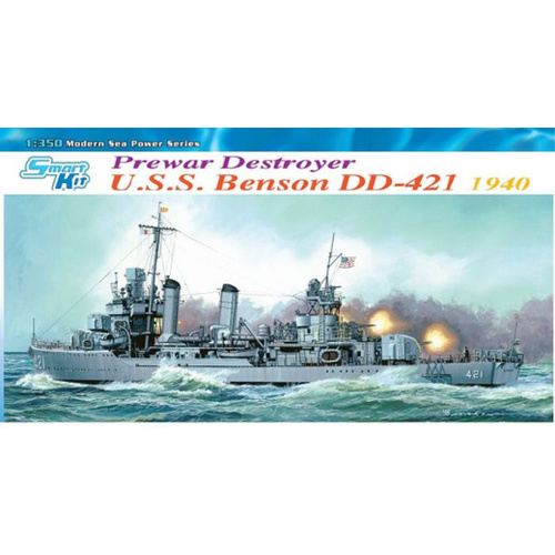 Dragon 1/350 U.S.S. Benson DD-421 1940 [1034]
