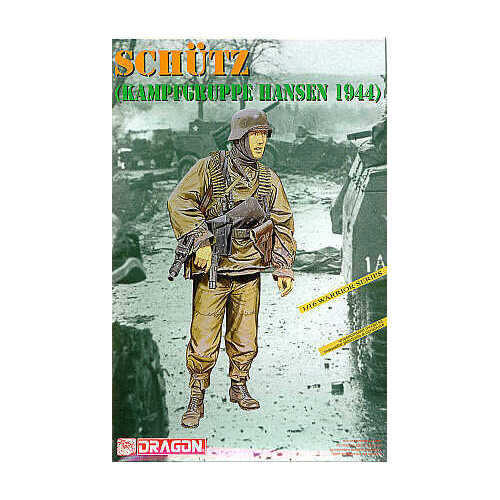 Dragon 1/16 Schutze (Kampfgruppe Hansen 1944) Plastic Model Kit [1623]