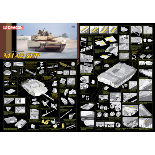 Dragon 1/35 M1A2 SEP [3536]