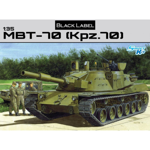 Dragon 1/35 MBT-70 Kpz.70 (Black Label) [3550]