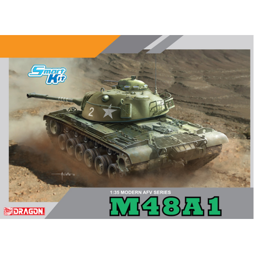 Dragon 1/35 M48A1 - Smart Kit Plastic Model Kit [3559]