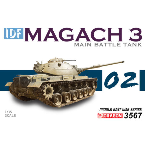 Dragon 1/35 IDF Magach 3 Plastic Model Kit