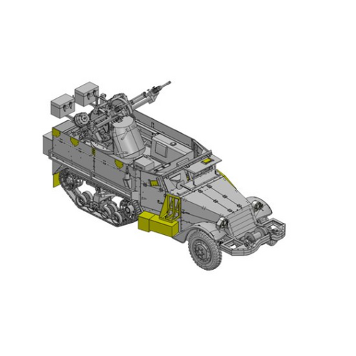 Dragon 1/35 IDF M3 Halftrack w/ TCM-20 [3586]