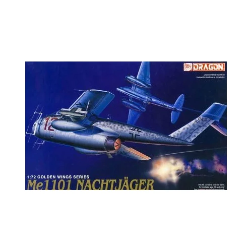 Dragon 1/72 Me 1101 Nachtjager Golden Wing Series Plastic Model Kit