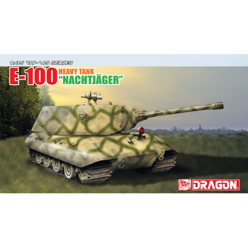 Dragon 1/35 E-100 Heavy Tank "Nachjager" Plastic Model Kit [6011X]