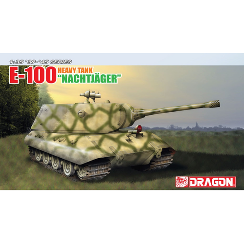 Dragon 1/35 E-100 Heavy Tank "Nachjager" Plastic Model Kit [6011X]