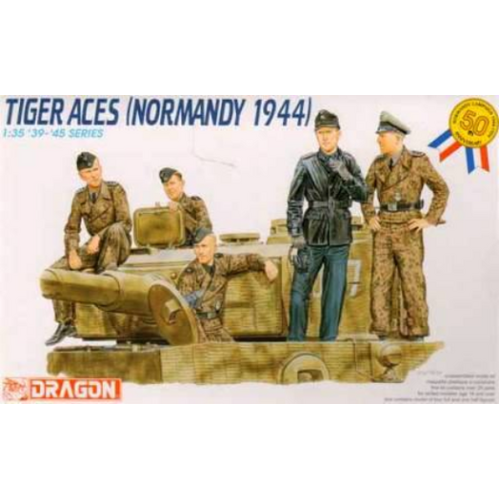 Dragon 1/35 Tiger Aces (Normandy 1944) Plastic Model Kit [6028]