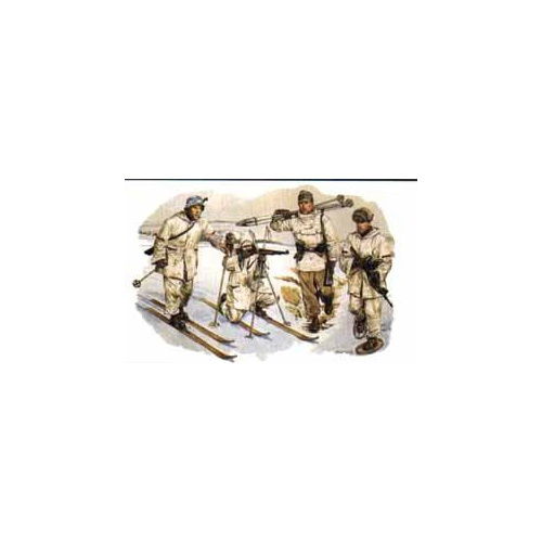 Dragon 1/35 German Ski Troop Plastic Model Kit [6039]