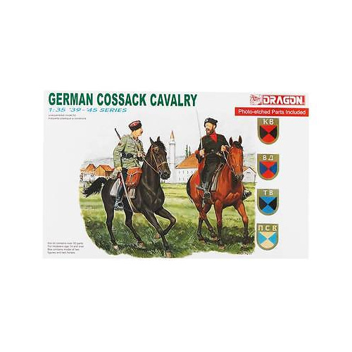 Dragon 1/35 German Cossack Cavalry Plastic Model Kit