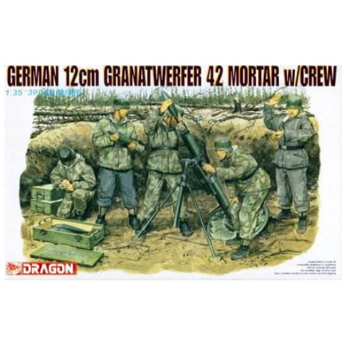 Dragon 1/35 Granatwerfer 42 Mortar [6090] Plastic Model Kit