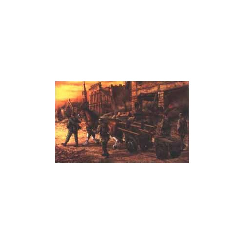 Dragon 1/35 8.8cm Panzerschreck Infanteriekarren Plastic Model Kit