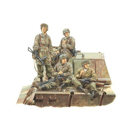 Dragon 1/35 3rd Fallschrimjage R Division (Ardennes 1944) Plastic Model Kit [6113]