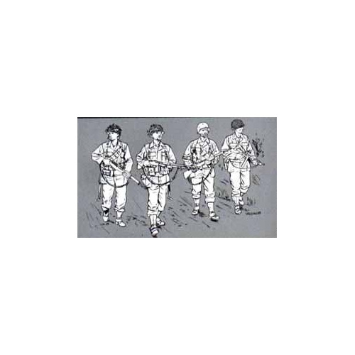 Dragon 1/35 U.S. Infantry, 2nd Armored Division (Normandy 1944) Plastic Model Kit [6120]