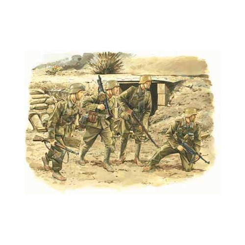Dragon 1/35 Afrika Korps Infantry Plastic Model Kit [6138]