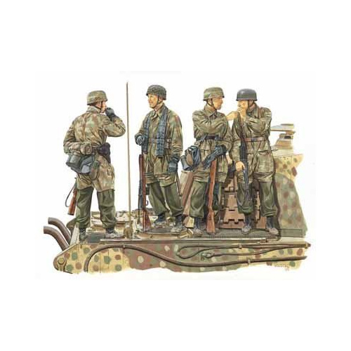 Dragon 1/35 3rd Fallschirmjager Division (Ardennes 1944) Part 2 Plastic Model Kit [6143]
