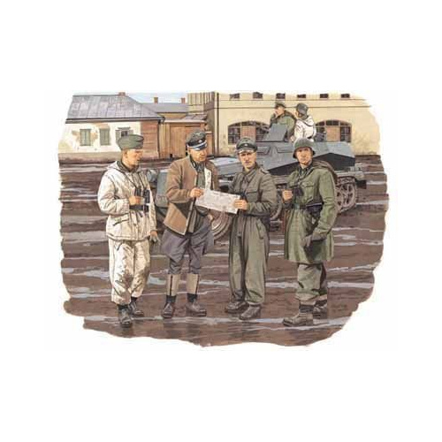 Dragon 1/35 COMMANDERS CONFERENCE (KHARKOV 1943) [6144]