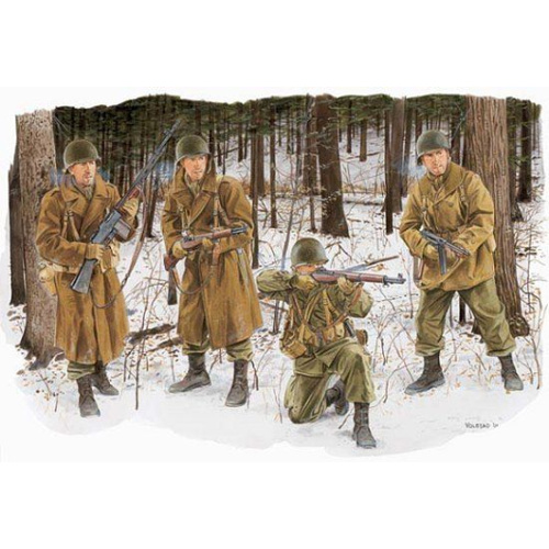 Dragon 1/35 U.S. 101st Airborne Division (Bastogne 1944) Plastic Model Kit [6163]