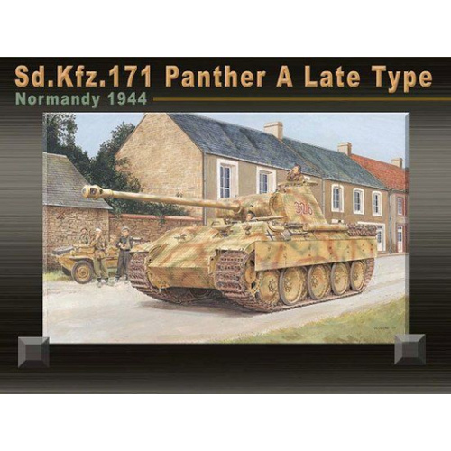 Dragon 1/35 Sd.Kfz. 171 Panther A Late Type, Normandy 1944 Plastic Model Kit [6168]