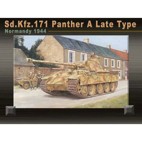 Dragon 1/35 Sd.Kfz. 171 Panther A Late Type, Normandy 1944 Plastic Model Kit [6168]