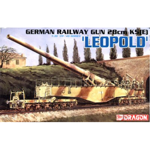 Dragon 1/35 German Railway Gun 28CM K5E "Leopold" [6200]