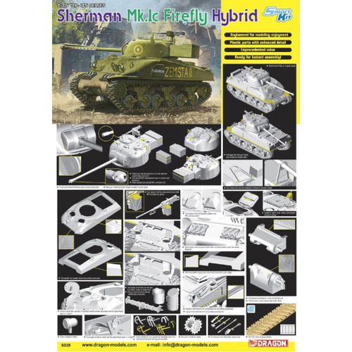 Dragon 1/35 Sherman Mk.Ic Firefly Hybrid [6228]