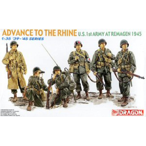 Dragon 1/35 "Advance To The Rhine" - U.S. 1st Army at Remagen 1945 Plastic Model Kit [6271]