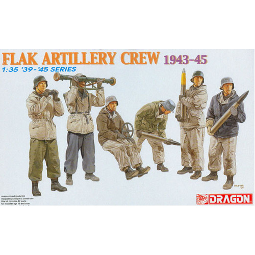 Dragon 1/35 Flak Artillery Crew (Winter 1943-45) [6275]