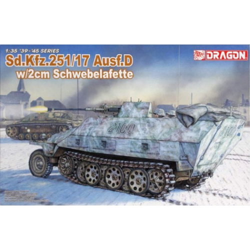 Dragon 1/35 Sd.Kfz.251/17 Ausf.D Plastic Model Kit [6292]