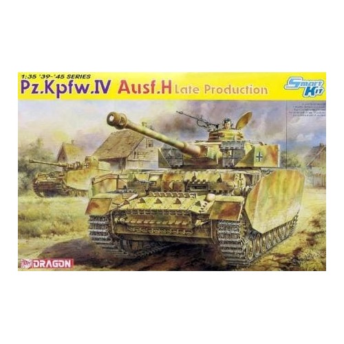 Dragon 1/35 Pz.Kpfw.IV Ausf.H Late Production Plastic Model Kit [6300]