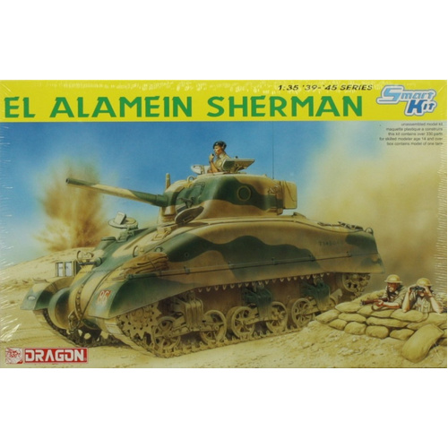 Dragon 1/35 El Alamein Sherman (Smart Kit) [6447]